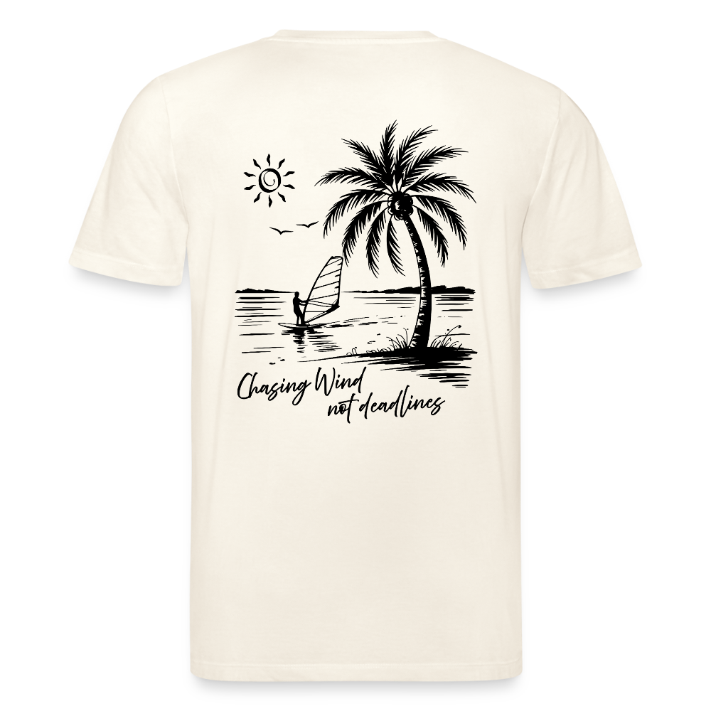 Unisex Bio-T-Shirt CREATOR -chasing wind- - Naturweiß 