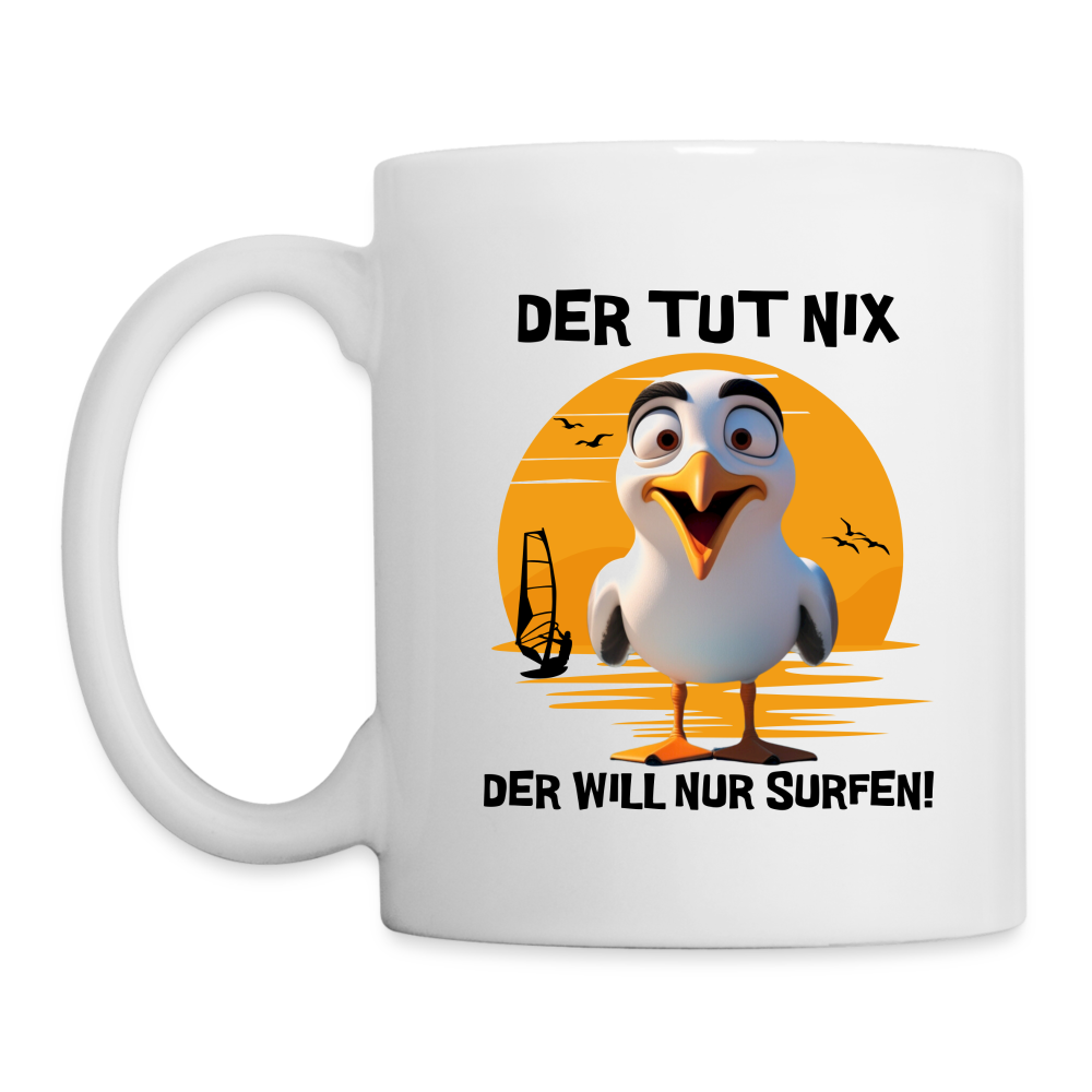 Tasse -der tut nix- - Weiß