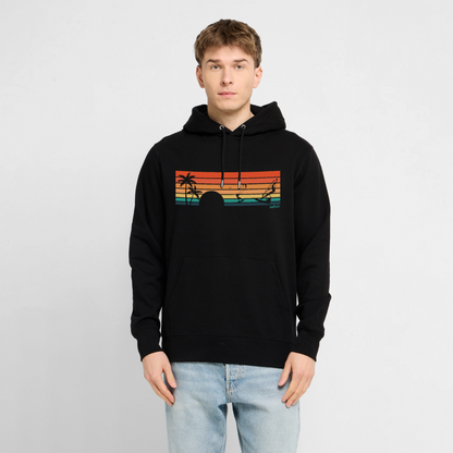 -sunset- Unisex Bio-Hoodie CRUISER - Schwarz