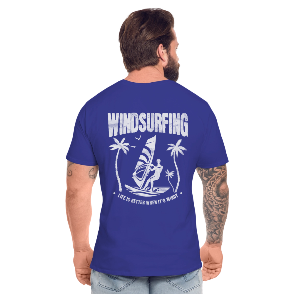 Männer Premium Bio T-Shirt -better life- - Königsblau