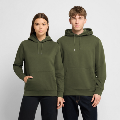 Unisex Bio-Hoodie CRUISER -salt water soul- - Khaki Grün
