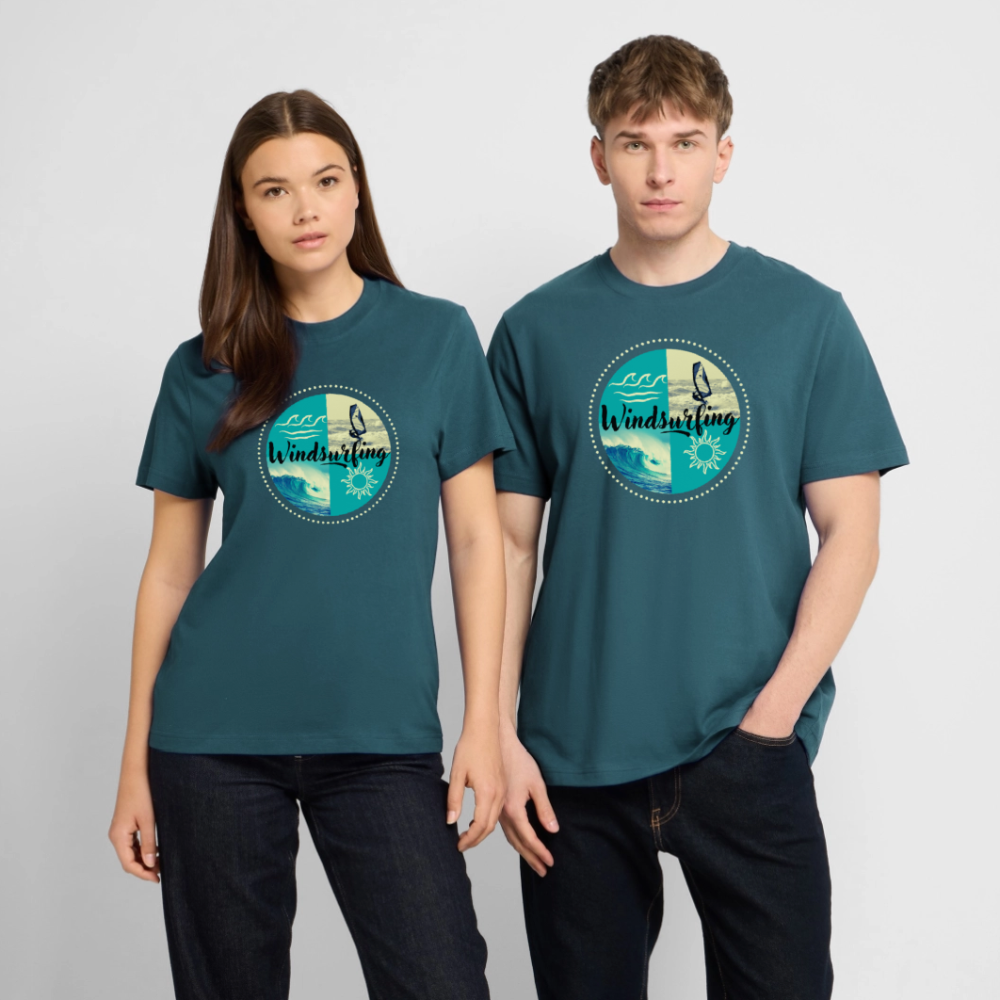 Unisex Bio-T-Shirt CREATOR -ocean- - Dunkles Petrol