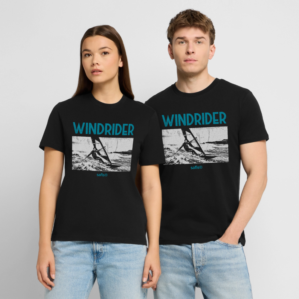 -windrider- Unisex Bio-T-Shirt CREATOR - Schwarz