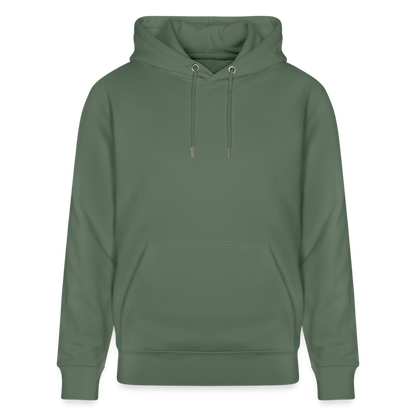 -no life- Unisex Bio-Hoodie CRUISER - Tanngrün
