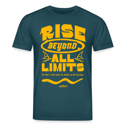 -rise all limits- Unisex Bio-T-Shirt CREATOR - Dunkles Petrol