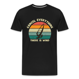 Männer Premium Bio T-Shirt -cancel everything- - Schwarz