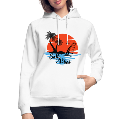 Unisex Bio-Hoodie -salty vibes- - Weiß