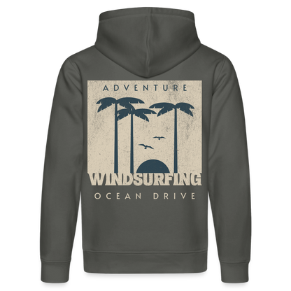 Unisex Bio-Hoodie DRUMMER -ocean drive- - Anthrazit