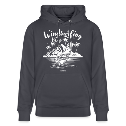 Unisex Bio-Hoodie CRUISER -Windsurfing Vibes- - Indigoblau