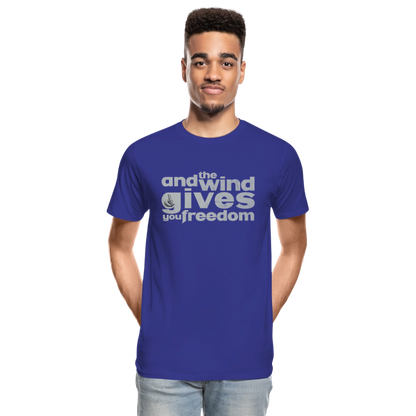 Männer Premium Bio T-Shirt -freedom- - Königsblau