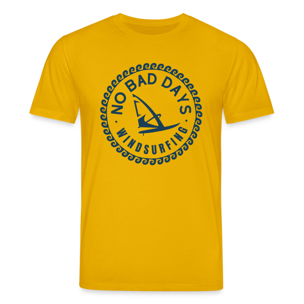 safis Windsurf Bio-T-Shirt  CREATOR -no bad days- - Spektralgelb