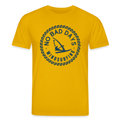 safis Windsurf Bio-T-Shirt  CREATOR -no bad days- - Spektralgelb