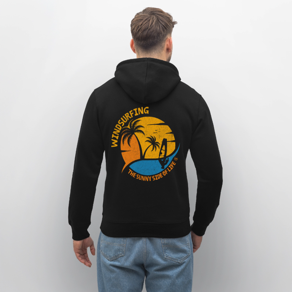 Unisex Bio-Hoodie DRUMMER -sunny side- - Schwarz