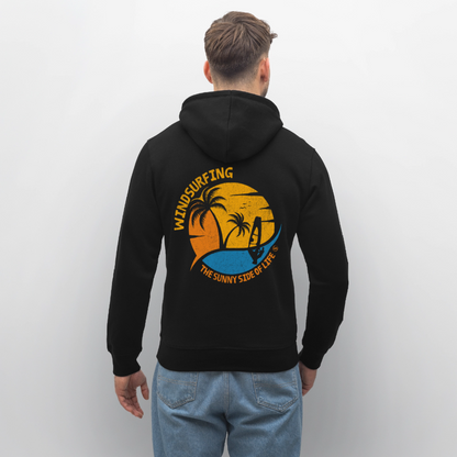 Unisex Bio-Hoodie DRUMMER -sunny side- - Schwarz