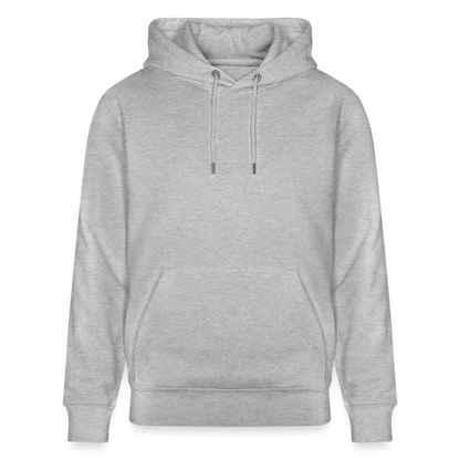Unisex Bio-Hoodie CRUISER -give me wind and water- - Grau meliert