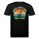 safis® Windsurf Shirts -cancel- Unisex Bio-T-Shirt CREATOR - Schwarz