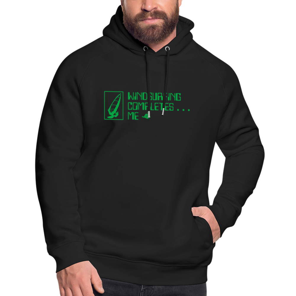 Unisex Bio-Hoodie -complete- - Schwarz