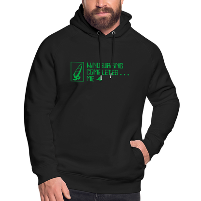 Unisex Bio-Hoodie -complete- - Schwarz