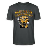 Geschenke Für Windsurfer T-Shirt CRAFTER -on my way- - Anthrazit