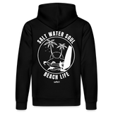 Unisex Bio-Hoodie DRUMMER -salt water soul- - Schwarz