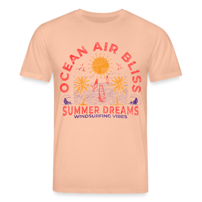 Unisex Bio-T-Shirt CREATOR -ocean air bliss- - Pfirsich