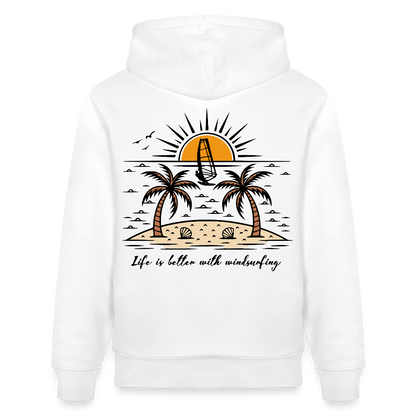Unisex Bio-Hoodie CRUISER -better life- - Weiß
