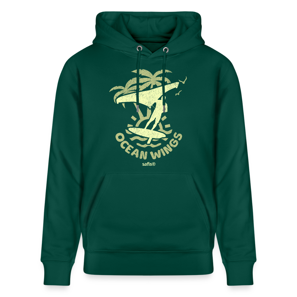 Unisex Bio-Hoodie CRUISER -ocean wings- - Forest