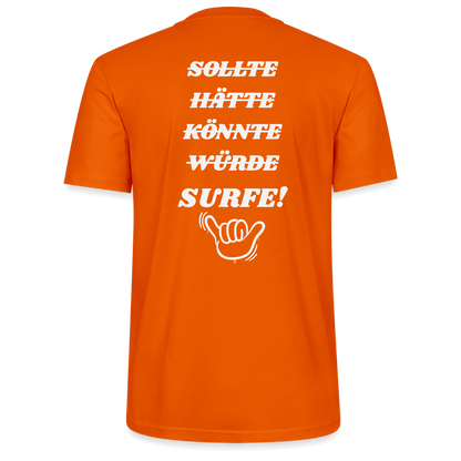 Hochwertiges Bio T-Shirt surfe! für Windsurf Begeisterte.  