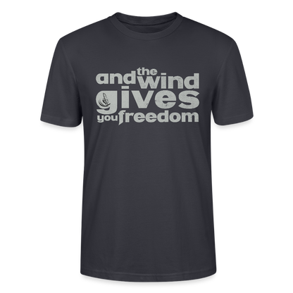 Unisex T-Shirt CRAFTER -freedom- - Dunkles Graublau