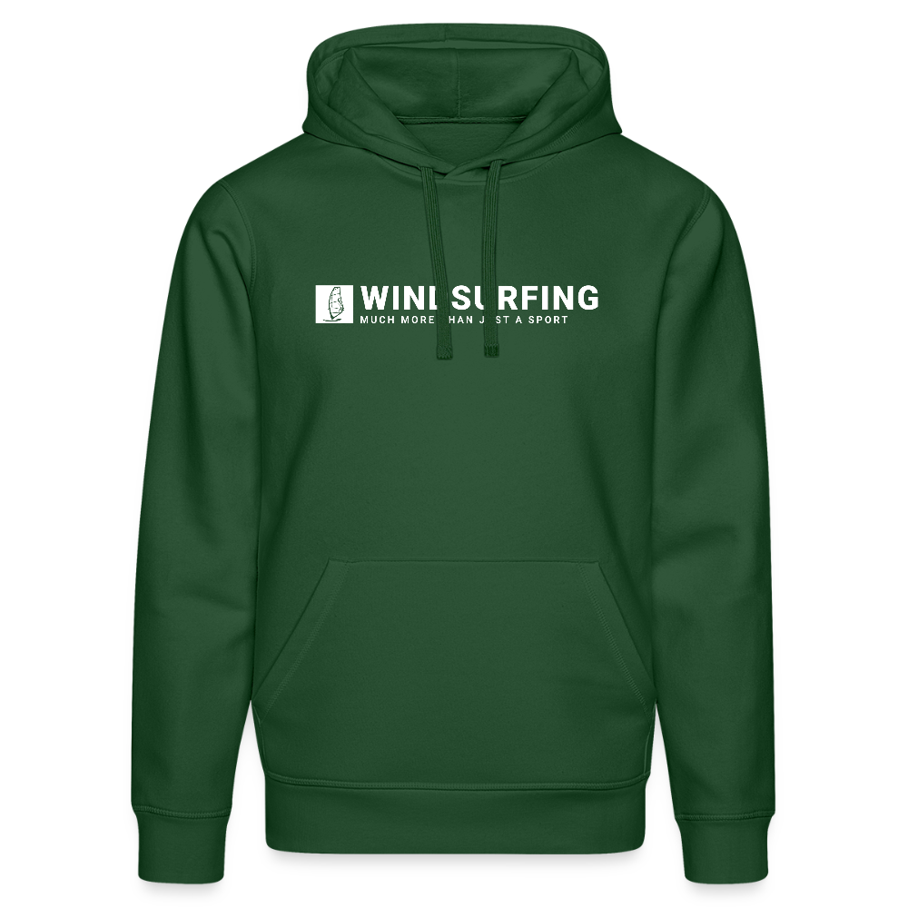 Unisex Bio-Hoodie DRUMMER -more than just a sport- - Flaschengrün