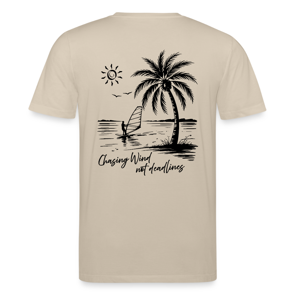 Unisex Bio-T-Shirt CREATOR -chasing wind- - Beige
