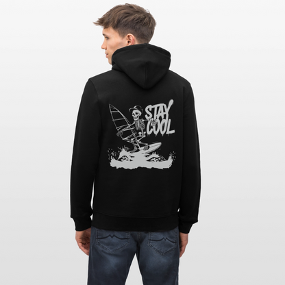 Unisex Bio-Hoodie CRUISER -stay cool- - Schwarz