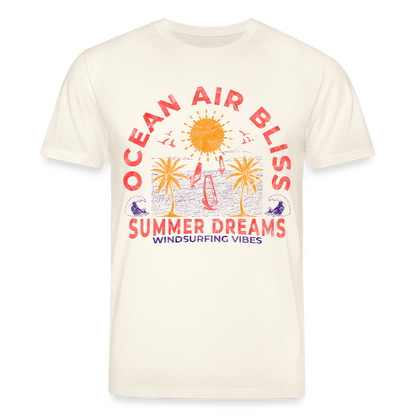 Unisex Bio-T-Shirt CREATOR -ocean air bliss- - Naturweiß 