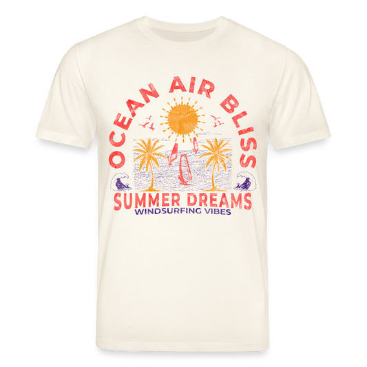 Unisex Bio-T-Shirt CREATOR -ocean air bliss- - Naturweiß 