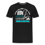 Männer Premium Bio T-Shirt -adventrue- - Schwarz