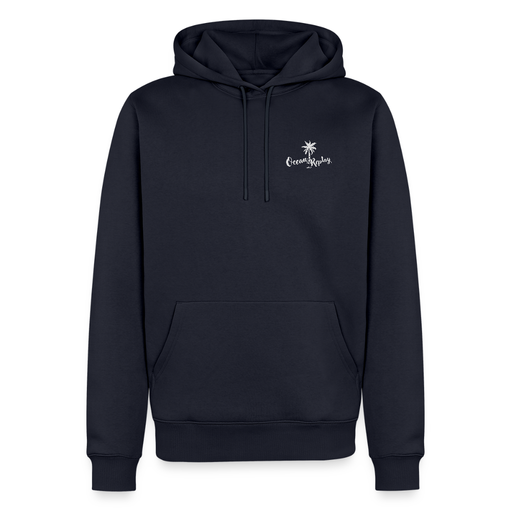 Männer Premium Hoodie -ocean replay- - Navy