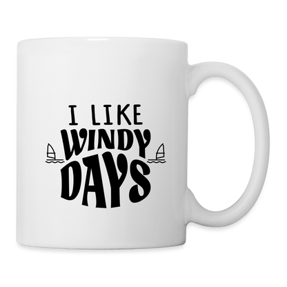 Tasse -windy- - Weiß