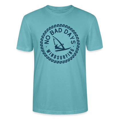 safis Frauen Windsurf Bio-T-Shirt -no bad days- CRAFTER- Pastelltürkis