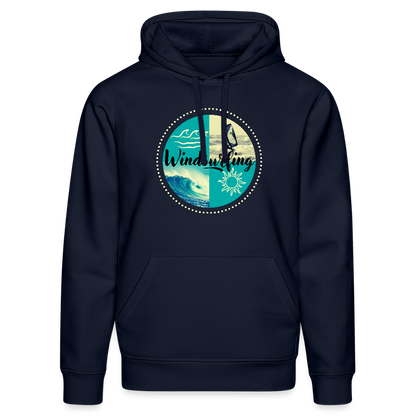 Unisex Bio-Hoodie DRUMMER -ocean- - French Navy