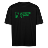 Unisex Oversize Bio-T-Shirt -complete- - Schwarz