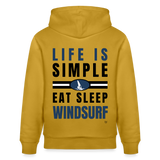 Unisex Bio-Hoodie CRUISER - Ocker