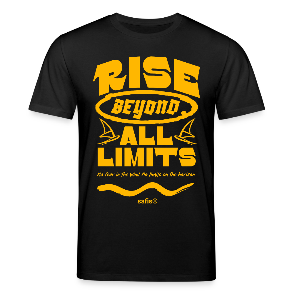 -rise all limits- Unisex Bio-T-Shirt CREATOR - Schwarz