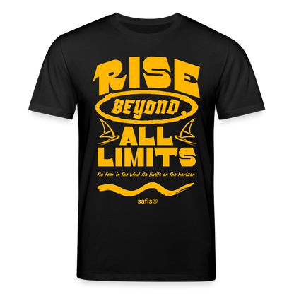 -rise all limits- Unisex Bio-T-Shirt CREATOR - Schwarz