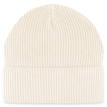 Unisex Bio BEANIE - Naturweiß