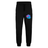 Organic Relaxed Jogginghose -Farbklecks- - SOLID BLACK