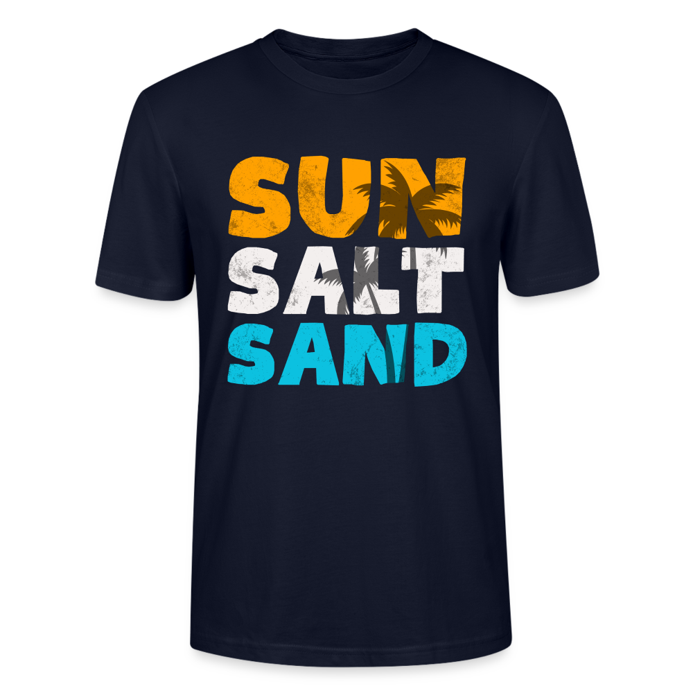 Unisex T-Shirt -sun salt sand- - Navy