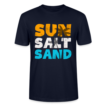 Unisex T-Shirt -sun salt sand- - Navy