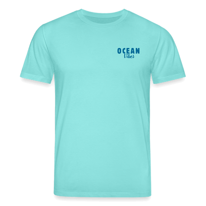 Unisex Bio-T-Shirt CREATOR -happiest- - Poolblau