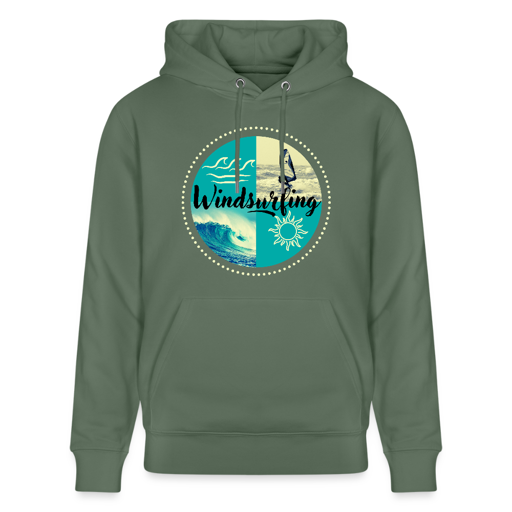 Unisex Bio-Hoodie CRUISER -ocean- - Tanngrün