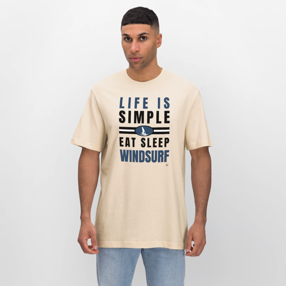 Relaxed Fit Unisex Bio-T-Shirt - Weißgrau